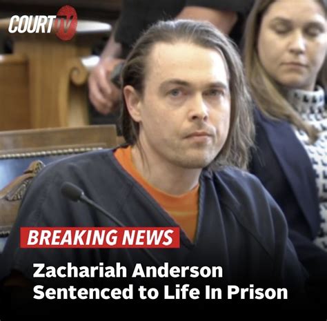 rosalio gutierrez jr zachariah anderson|Zachariah Anderson sentenced to life in prison